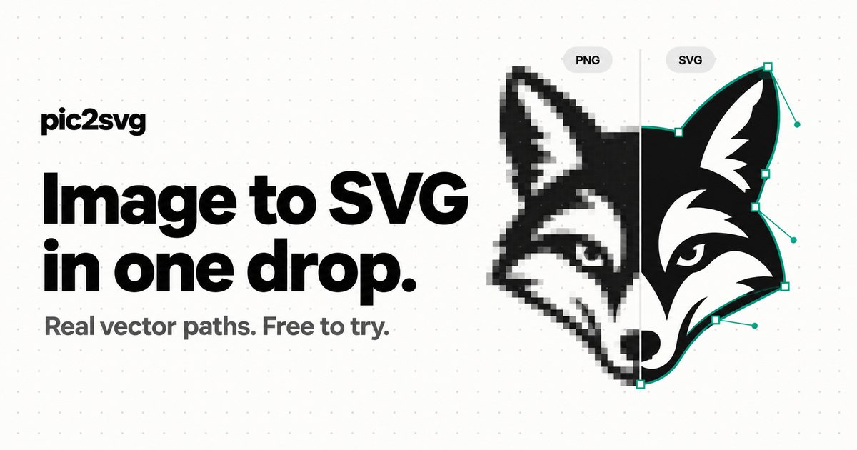 Pic2SVG screenshot